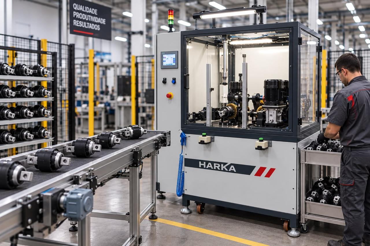 Máquina Harka com dispositivos e painel de controle para aplicações automotivas — foto 3