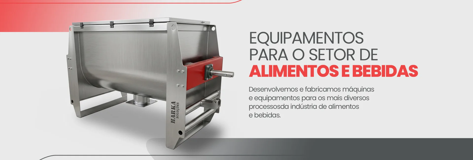 Equipamentos para o setor de alimentos e bebidas