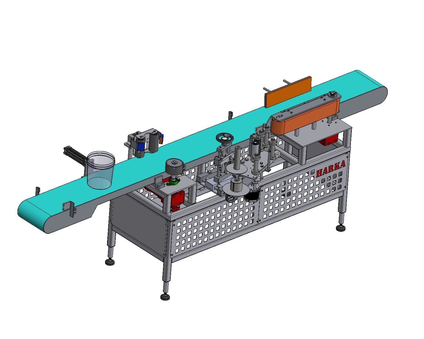Rotuladora linear automática